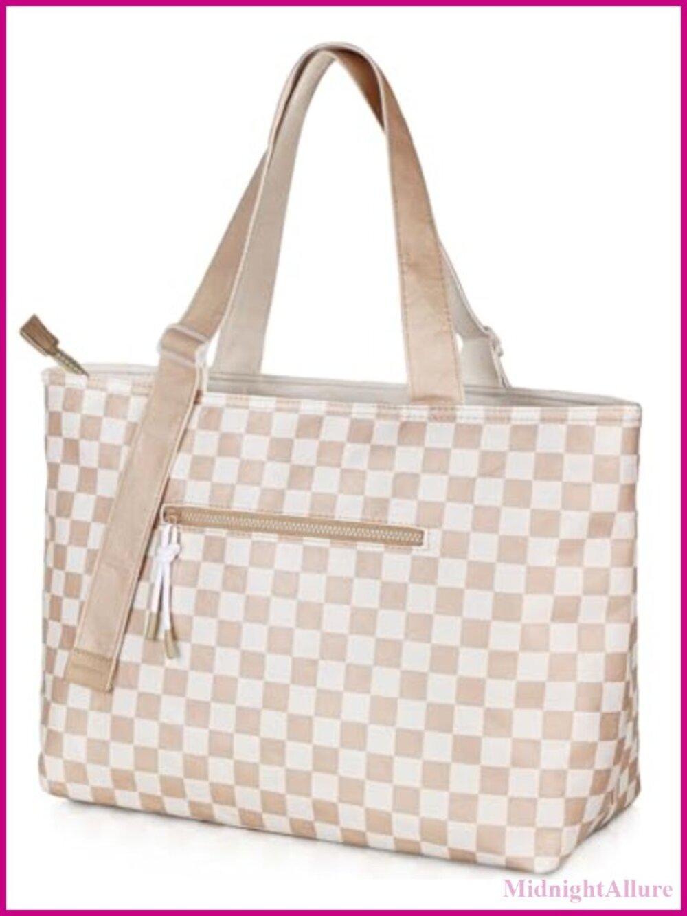 Waterproof Large Tote Bag for Women Lightweight Work Shoulder Bag 27L